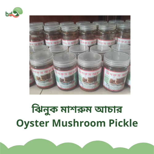 ঝিনুক মাশরুম আচার | Oyster Mushroom Pickle